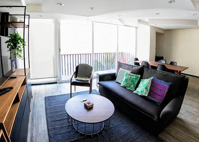 Renovated, Modern And Cozy Condesa Apt On Amsterdam Ave Aparthotel *