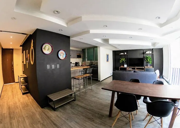 Renovated, Modern And Cozy Condesa Apt On Amsterdam Ave Mexico City